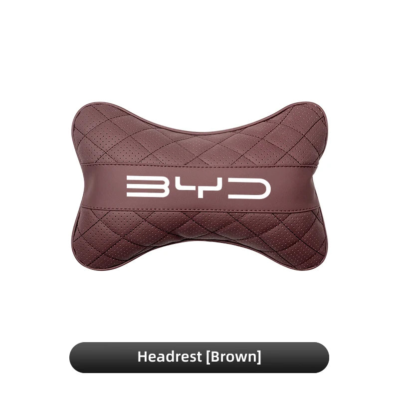 Oreiller de cou pour siège de voiture, appui-tête, coussin de soutien de la taille lombaire pour BYD Atto 3 Yuan Plus Han Tang EV F3 E6 Dmi Song F0 Qin Pro G3 Ea1