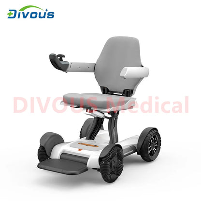 Offre spéciale Mobile Bluetooth contrôlé automatique pliant batterie au Lithium électrique fauteuil roulant handicapé mobilité Scooter