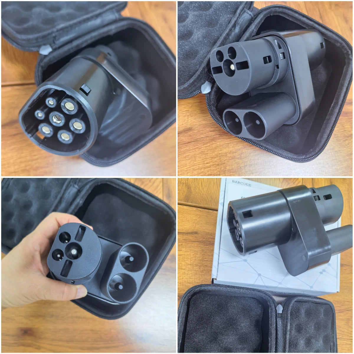Kolanky CCS2 à Type2 CCS2 adaptateur de compresseur convertisseur de charge de véhicule électrique pour Tesla modèle S X avant l'année 2016 voitures
