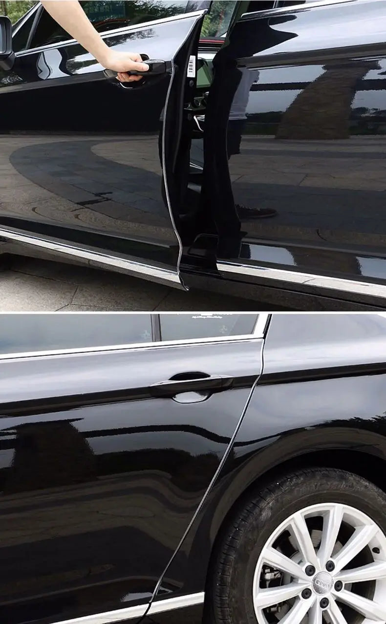 Bande Anti-collision pour voiture, 5M, Type U, qualité universelle, bord de porte, Transparent, Invisible, protection contre les rayures