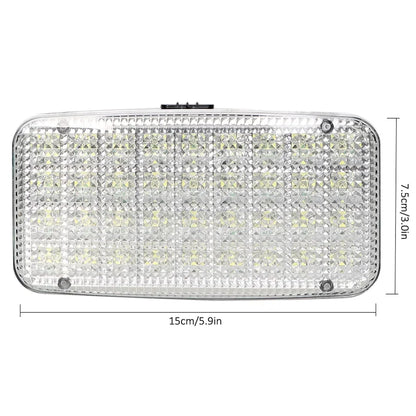 Plafonnier de toit intérieur de voiture, 36led, lampe de lecture universelle pour coffre, pièces de rechange