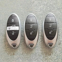 Clé Télécommande Intelligente d'Origine pour Voiture, Puce 4A/46, 433MHz, Compatible avec FAW BESTUNE T77 Pro T33 T55 T99