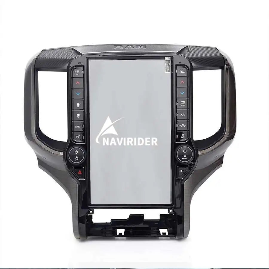 Écran tactile Android Radio 2din pour Dodge Ram 2019 – 2021, GPS Carplay, lecteur vidéo multimédia de voiture, unité principale stéréo Navi 13.6 pouces