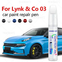 Stylo de réparation de peinture à plateforme CMA, pour Geely Lynk & Co 03 2018 – 2025, dissolvant de rayures, bricolage, accessoires automobiles, noir, blanc, bleu, rouge