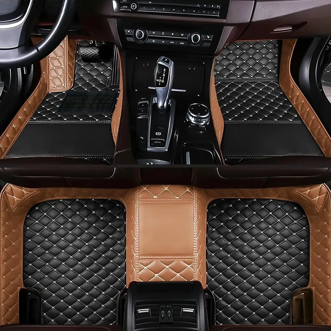 Tapis de sol de voiture en cuir personnalisé, pour BYD Yangwang U8 2023 2024 2025 2026 2027, accessoires d'intérieur