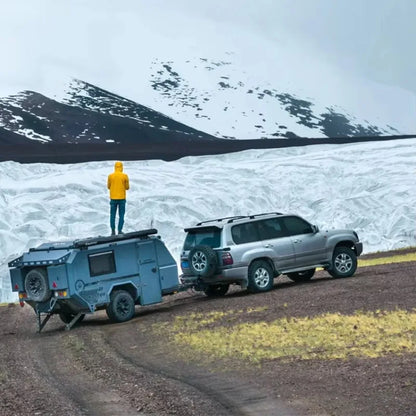 Mini remorque personnalisée, caravane tout-terrain pour camping-car, prix d'usine, pour fabricant de Camping