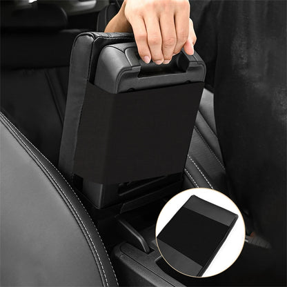 Tapis d'accoudoir de voiture en cuir PU, coussin de protection pour console centrale, pour Ford Focus Mustang MK7 Mondeo Fusion ST, accessoires