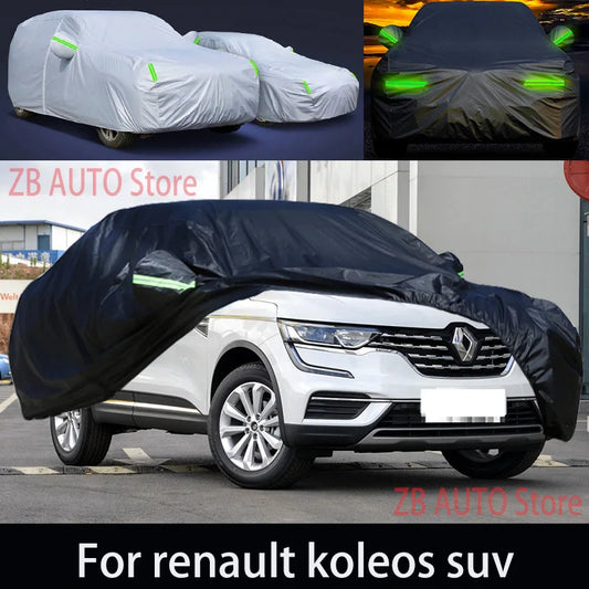 Juste de Protection Complète pour Voiture Renault Koleos SUV, Pare-Soleil, Imperméable, Anti-Poussière, Accessoires d'Extérieur