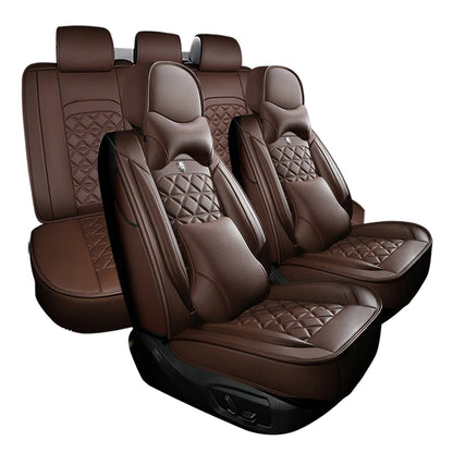 Housses de siège de voiture complètes, ensemble avant, banquette arrière séparée, pour voiture universelle, tissu, SUV, berline, fourgon, housses intérieures automobiles