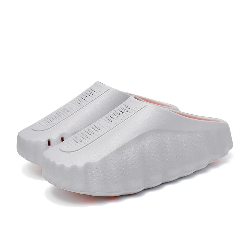Pantoufles d'été à la mode pour hommes, chaussures d'extérieur légères antidérapantes à tige basse, chaussures décontractées résistantes à l'eau pour hommes
