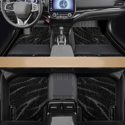 Tapis de sol de voiture personnalisé pour KIA Carnival Sedona VQ, Double couche, accessoires, doublures de sol en cuir, accessoires de voiture