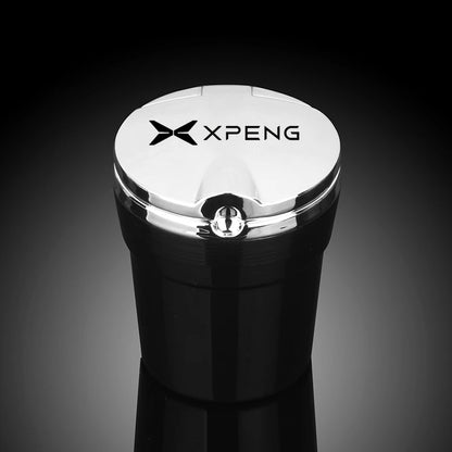 Cendrier de voiture avec lumière LED, porte-gobelet Portable sans fumée pour Xpeng Xiaopeng G6 G9 P7 P7I G3 G3i P5, accessoires d'intérieur automobile
