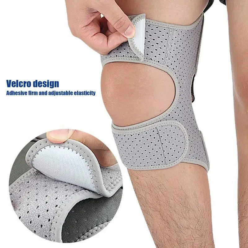 Genouillère respirante pour le cyclisme, rehausseur de genou, attelle de levage à ressort, aide à la marche, protège les partenaires, coussin d'appoint