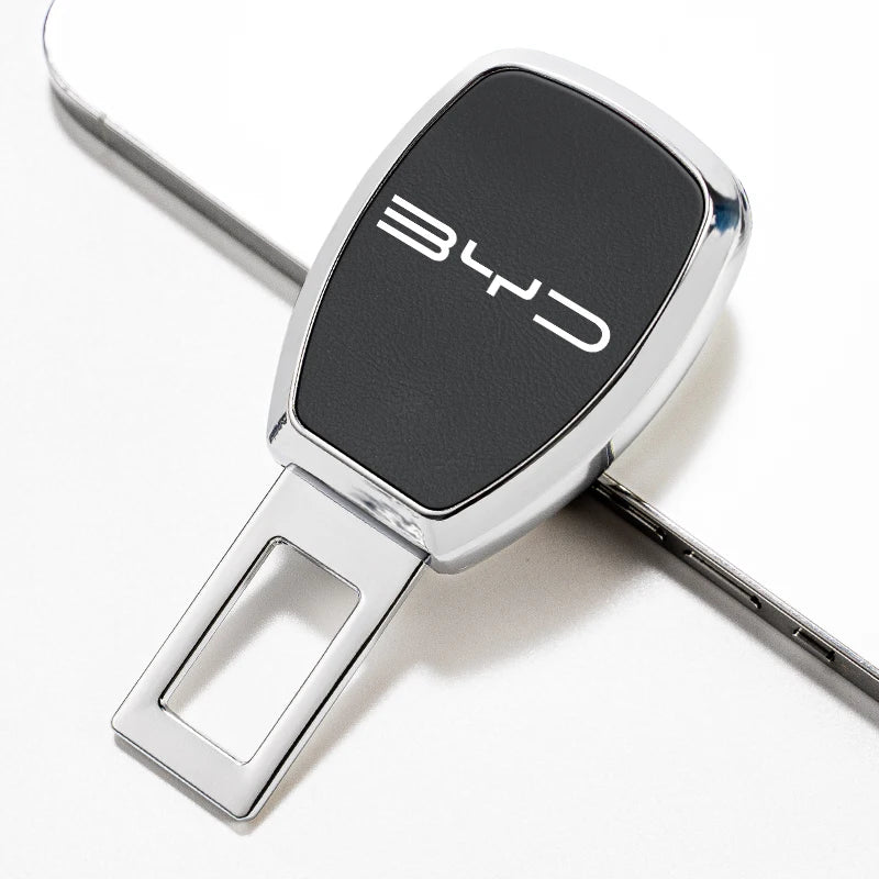 Boucle d'extension de ceinture de sécurité de voiture, accessoires de couverture de ceinture de sécurité pour BYD Atto E6 Tang E3 E9 F3 Song F3R Qing Yuan D1 S6 F0 E5 E2 E1