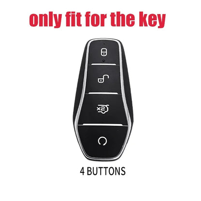 Étui de protection en Silicone pour clé de voiture, pour BYD Han Ev Tang Dm/Qin PLUS/Song Pro/MAX/Yuan Dolphin E2, accessoires de clé automobile