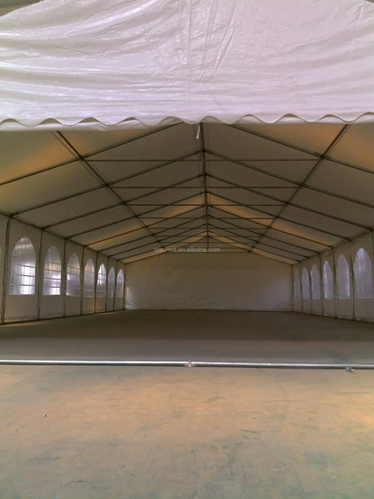 Grande tente pour événement de fête de mariage, matériau de haute qualité, Durable, facile à installer, capacité de 200 personnes