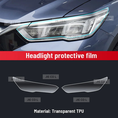 Film de protection intérieur anti-rayures pour BYD SONG PRO DM i 2024 2025, accessoires d'écran de Console centrale en TPU pour voiture de Sport Equator