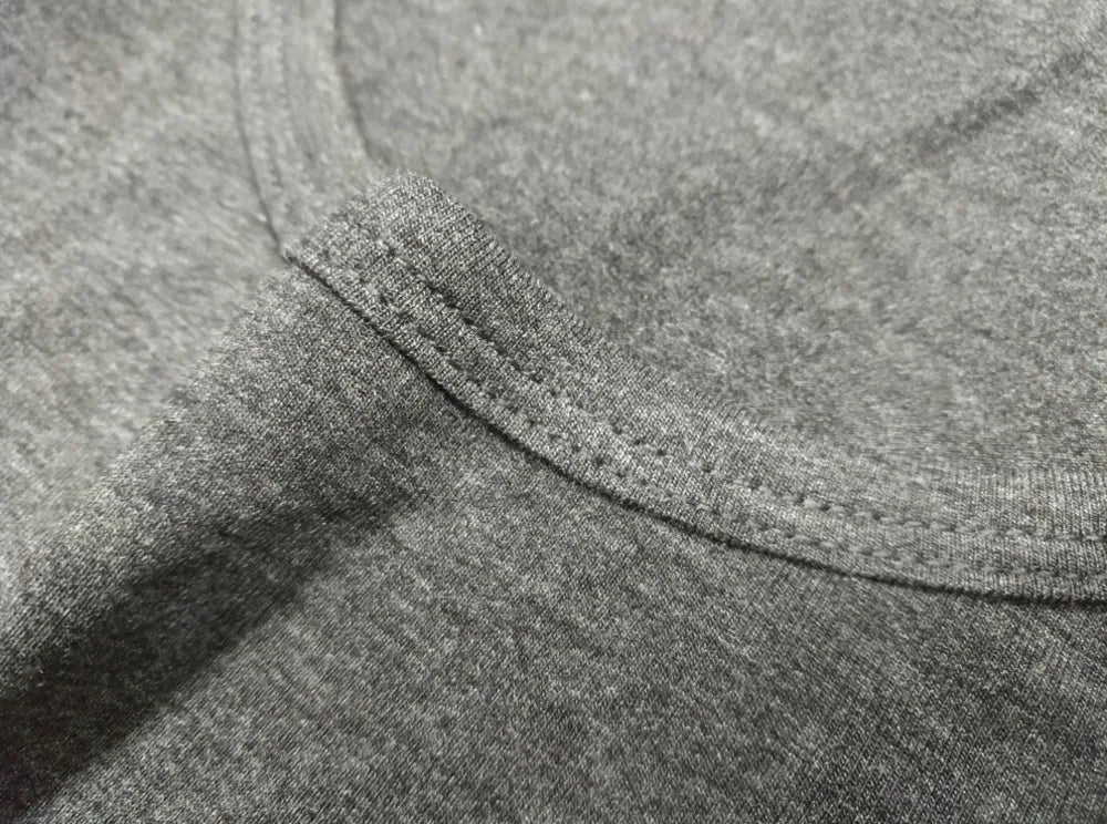 T-Shirt en Fibre de Bambou pour Homme, Confortable, Respirant, Col Ras du Cou, Slim, Manches Courtes, Solide, Décontracté, Été, Lot de 5