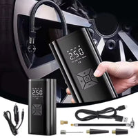 Pompe à Air sans fil, gonfleur de pneus électrique Portable pour voiture, vélo, moto, Mini compresseur d'air, injecteur d'air pour pneus