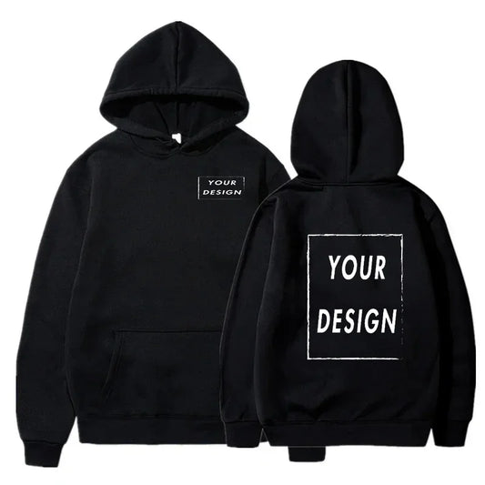 Pull à capuche pour hommes et femmes, vêtements décontractés amples d'équipe personnalisés, 80% polyester à la mode et personnalisé, 20% coton