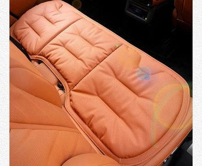 Housse de siège de voiture universelle en cuir, housse de coussin de taille pour siège de voiture, quatre saisons, coussin de Protection pour sièges intérieurs automobiles, accessoire de voiture