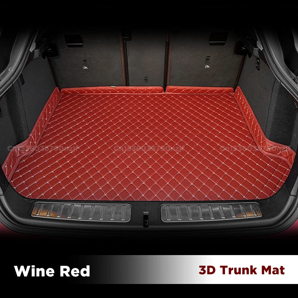 Couverture de tapis de revêtement de cargaison de polymères de coffre de voiture 3D, accessoires intérieurs, BYD, Yuan Pro, 2021, 2022, 2023