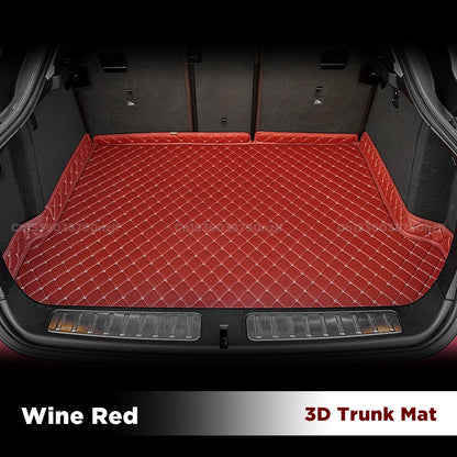Couverture de tapis de revêtement de cargaison de polymères de coffre de voiture 3D, accessoires intérieurs, BYD, Yuan Pro, 2021, 2022, 2023