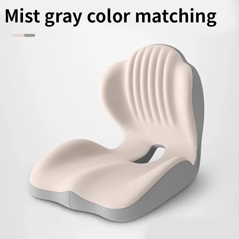 Coussin de soutien intégré pour les hanches et le bas du dos, coussin en mousse à mémoire de forme respirante pour le bureau et la voiture, pour les longues périodes assises