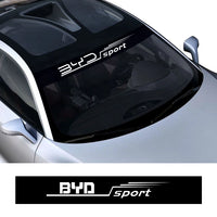 Autocollant en vinyle pour pare-brise de voiture, décalcomanie de décoration, accessoires de réglage automatique pour BYD F3 E6 Yuan Plus Atto F0 G3 I3 Ea1 Song Max Tang Dmi