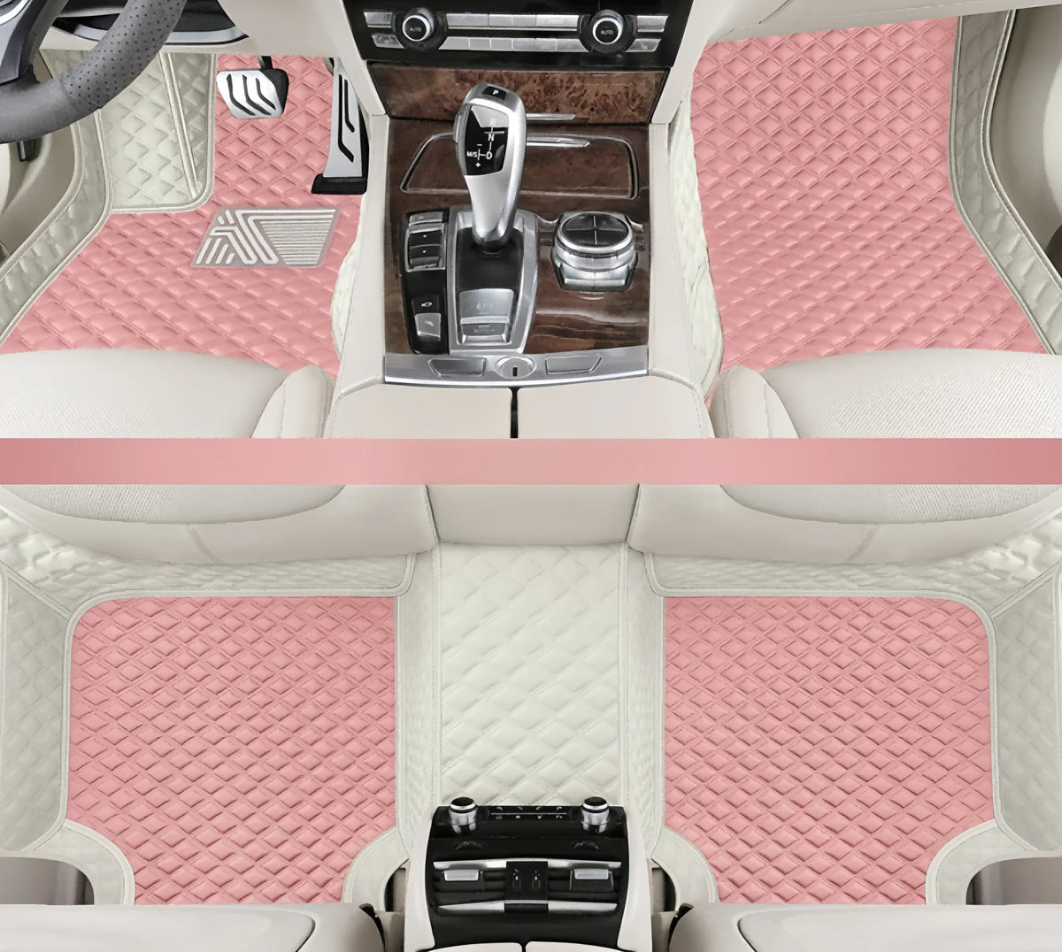 Tapis de sol de voiture personnalisés adaptés à la BMW X5 5 sièges véhicule électrique 2017-2019 tapis de pied en cuir automatique tapis
