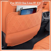 Tapis de protection en cuir Anti-salissure pour dossier de siège de voiture BYD Sea Lion 07 EV 2024 2025, accessoires d'intérieur