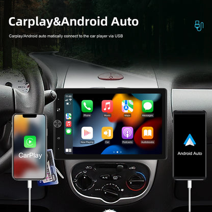 Podofo 10.4 ''HD 1Din lecteur MP5 Carplay Android Auto lecteur multimédia voiture stéréo miroir lien Bluetooth voiture Audio Bluetooth FM