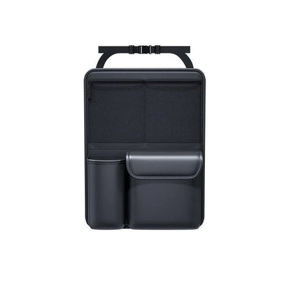 Sac de rangement en cuir pour coffre de voiture, organisateur d'outils pliables pour dossier de siège de voiture, rangement UV multifonctionnel, organisateur suspendu pour siège arrière de suv
