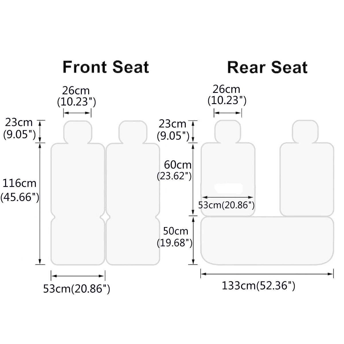 Pour 5 sièges housses de siège de voiture housse de siège en cuir PU housse de coussin de siège ensemble complet tapis de protection de siège avant arrière pour camions SUV