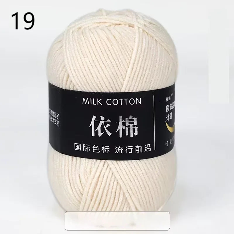 Nouveau 10 pièces série rose fil lait coton fil combinaison Crochet tricot fil ensemble pour bricolage à la main artisanat pull écharpe tricot