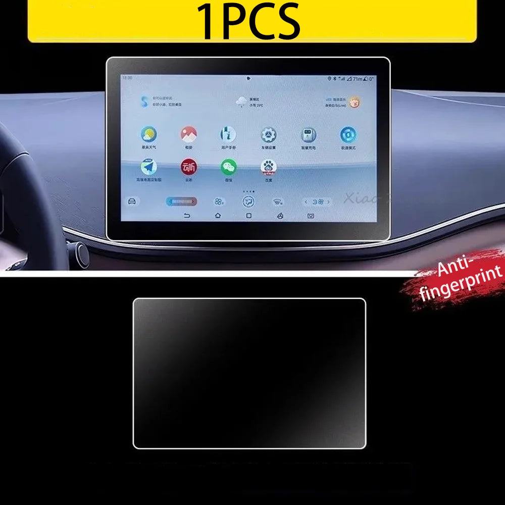 Instrument de commande centrale de voiture, pour BYD Atto 1 Dolphin Surf Mini EQ 2023 ~ 2026 2024 2025, HUD GPS, Film trempé, accessoire intérieur