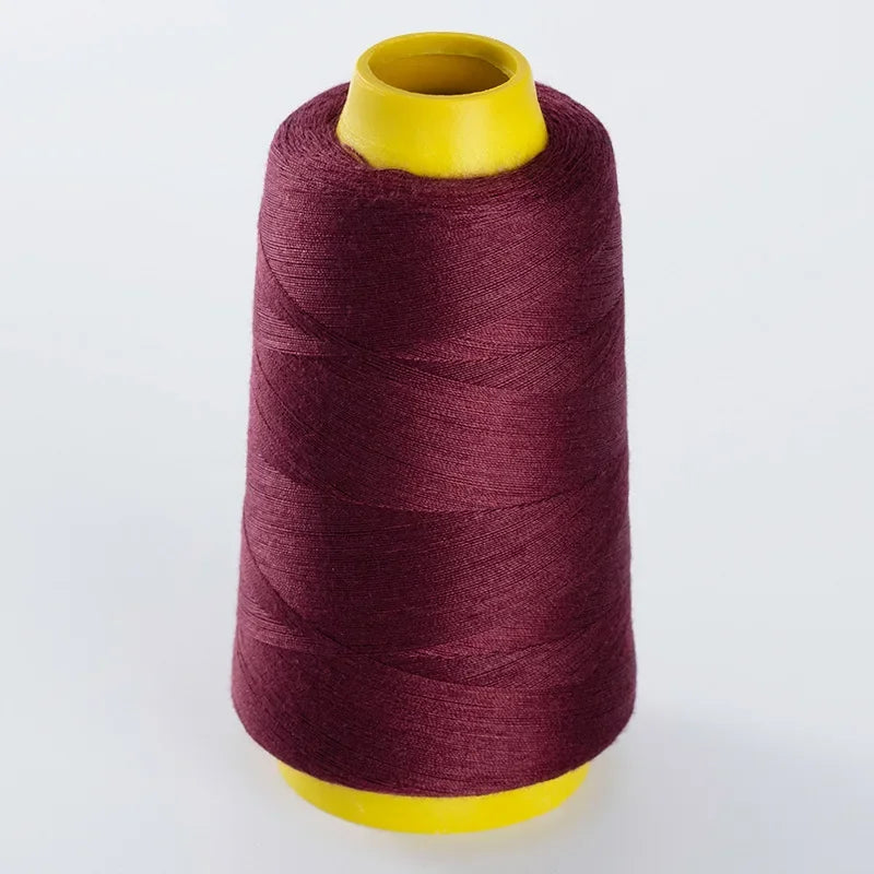 Fil à coudre en Polyester solide et Durable, 1300 Yards, Machine à coudre professionnelle, broderie à domicile, couture, réparation