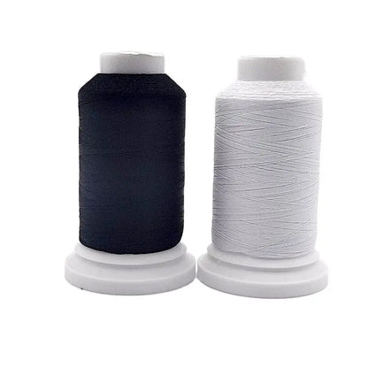Sanbest-Fil à broder mat, fils de machine en polyester, haute résistance, Brother Singer, Janome, Babylock, 1000m