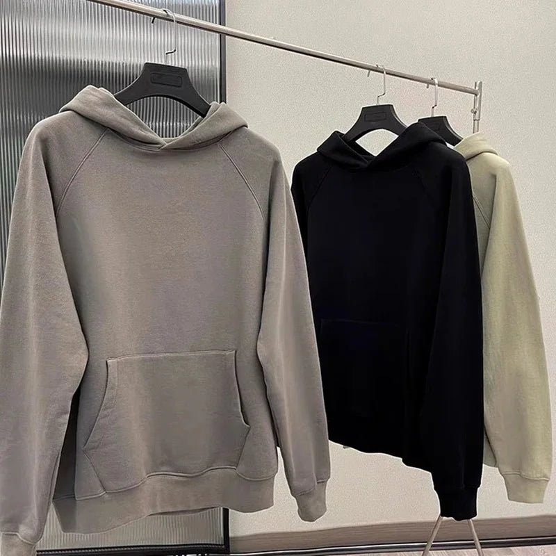 LOGO personnalisé bricolage marque ensembles à capuche Type de mode 2 pièces costume épais polaire Jogging surdimensionné survêtement à capuche + pantalon Streetwear