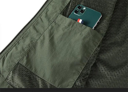 Veste sans manches pour hommes, gilet d'été pour Cargo, escalade, chasse, photographe en plein air, pêche, Camping, vêtements de travail, 2024