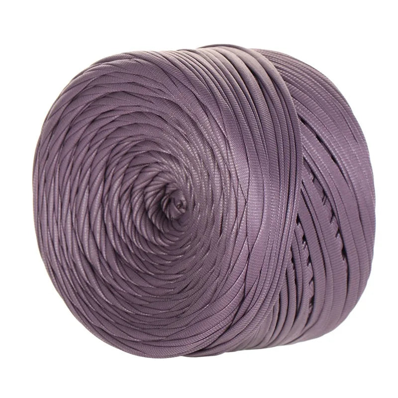 Fil en cuir synthétique mat Nappa 200g/rouleau, fil à tricoter et à crocheter pour sacs faits main et artisanat
