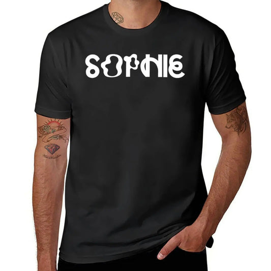SOPHIE msmsmsm-T-shirt avec nom d'étiquette pour homme, vêtements hiphelicopter pour garçon, fruit du métier à tisser, nouveau