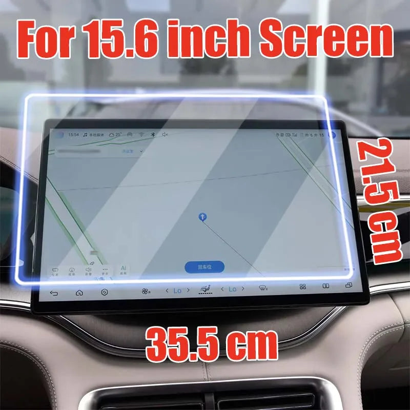 Protecteur d'écran en verre trempé pour BYD Seal U / Sealion 6 / Song Plus 2021 – 2023, Film anti-rayures pour affichage de Navigation GPS de voiture