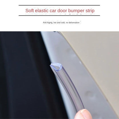Bande Anti-collision pour voiture, 5M, Type U, qualité universelle, bord de porte, Transparent, Invisible, protection contre les rayures