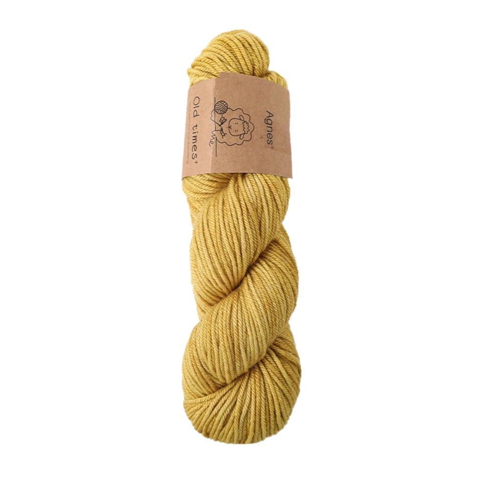 Fil de laine mérinos, tricot au Crochet, doux, teint à la main, chapeau DK tissé, fil arc-en-ciel pour bébé, 100g/écheveau