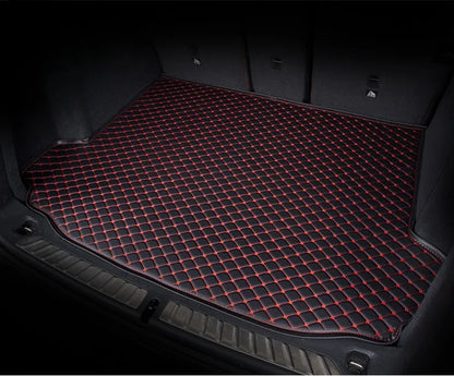 Tapis de coffre de voiture personnalisé en cuir microfibre, pour Changan CS55 CS35 CS75 PLUS 2024, tapis de valise, accessoires d'intérieur de voiture