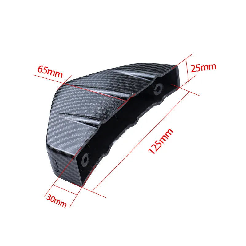 Diffuseur de pare-chocs arrière de voiture universel, becquet Abs Anti-collision pour Automobiles | -f- |   Pièces de rechange et accessoires