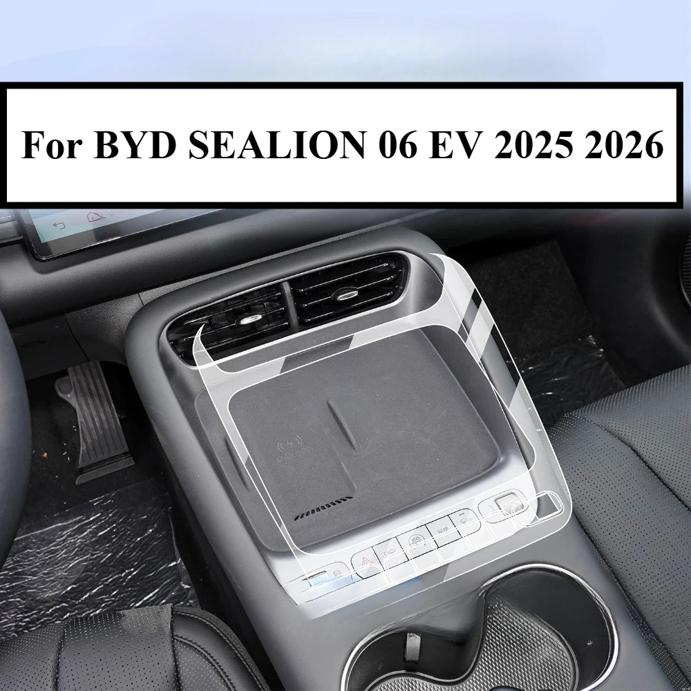 Film de Protection PPF pour BYD SEALION 06 EV 2025 2026, accessoires de voiture, transparent TPU LCD, panneau d'équipement de Navigation GPS, Console centrale