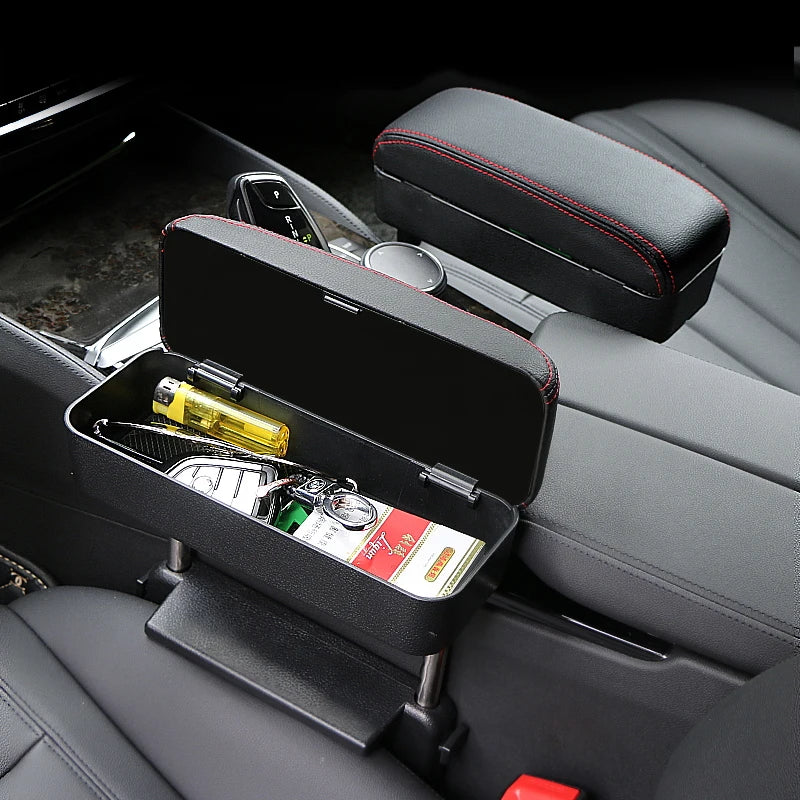 Boîte d'accoudoir de voiture, Support de coude réglable, organisateur d'espace de siège, coussin adapté aux voitures SUV camion, entraînement ergonomique et confortable