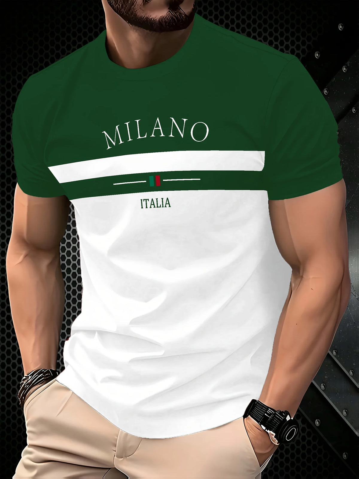 2026 T-Shirt homme vêtements été hommes Logo imprimé haut à manches courtes grande taille T-Shirt style décontracté à la mode T-Shirt vêtements